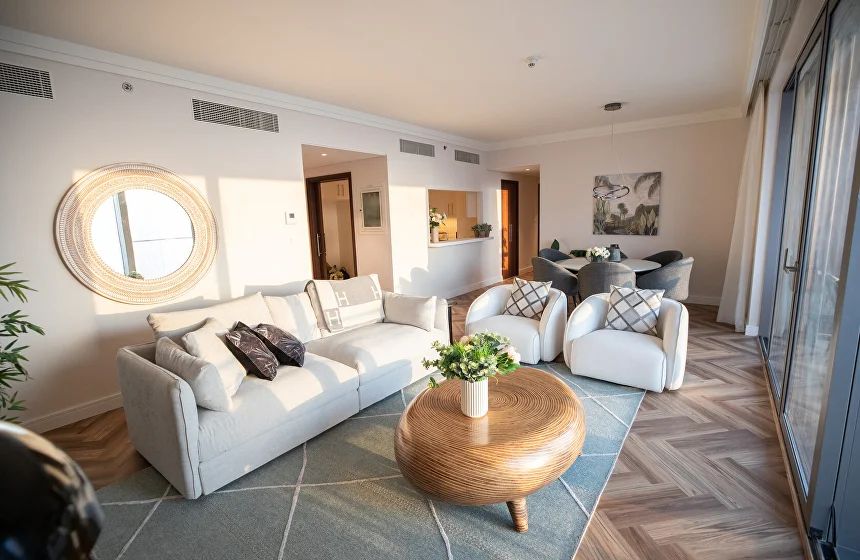 Modern Bohemian 2-Bed Apartment – Interior, Dubai