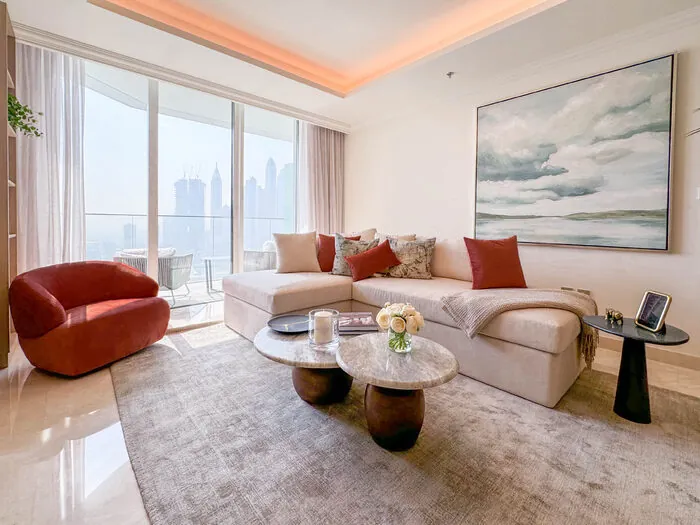 Warm Contemporary 2-Bed Apartment – Interior, Dubai